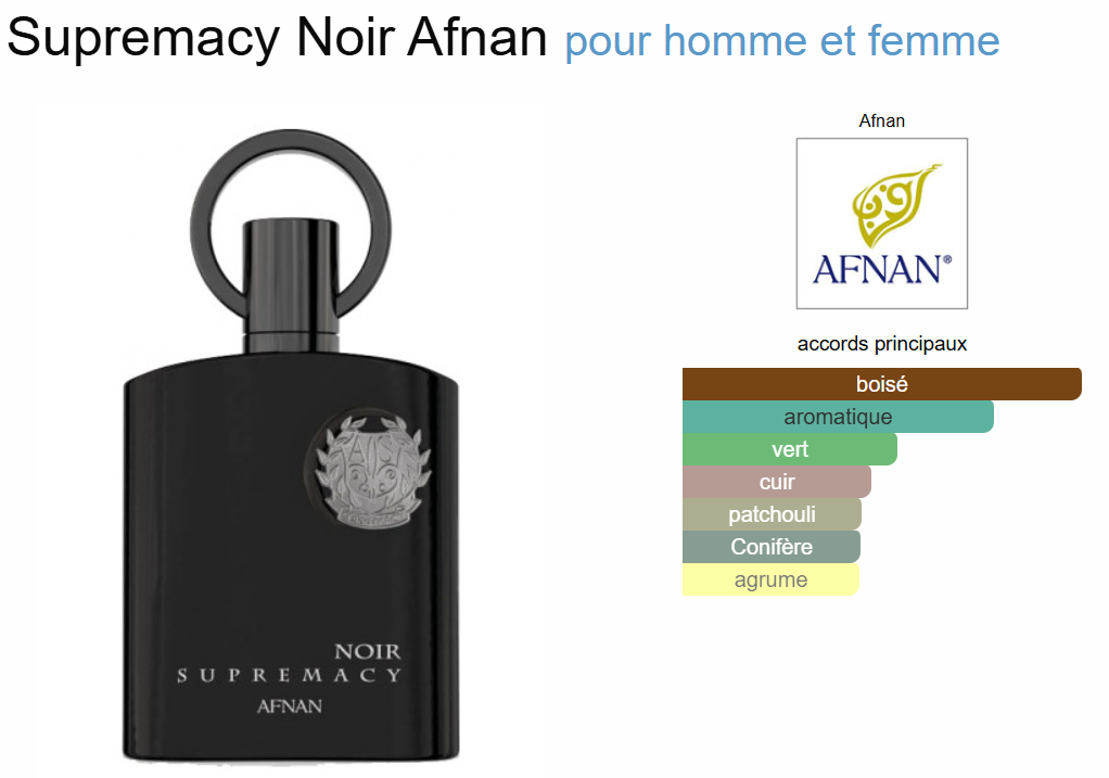 Supremacy Noir By Afnan EDP 100ml