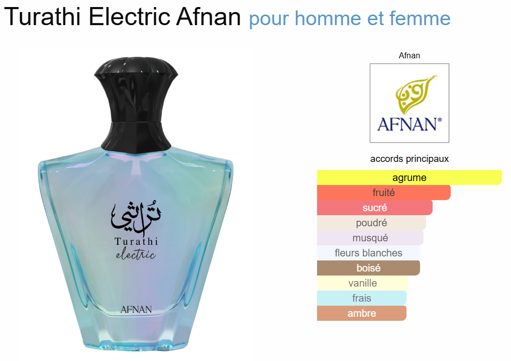 Turathi Electric By Afnan 100ml