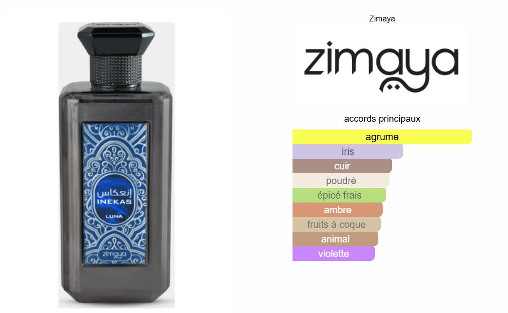 Inekas Luna for Men By Zimaya