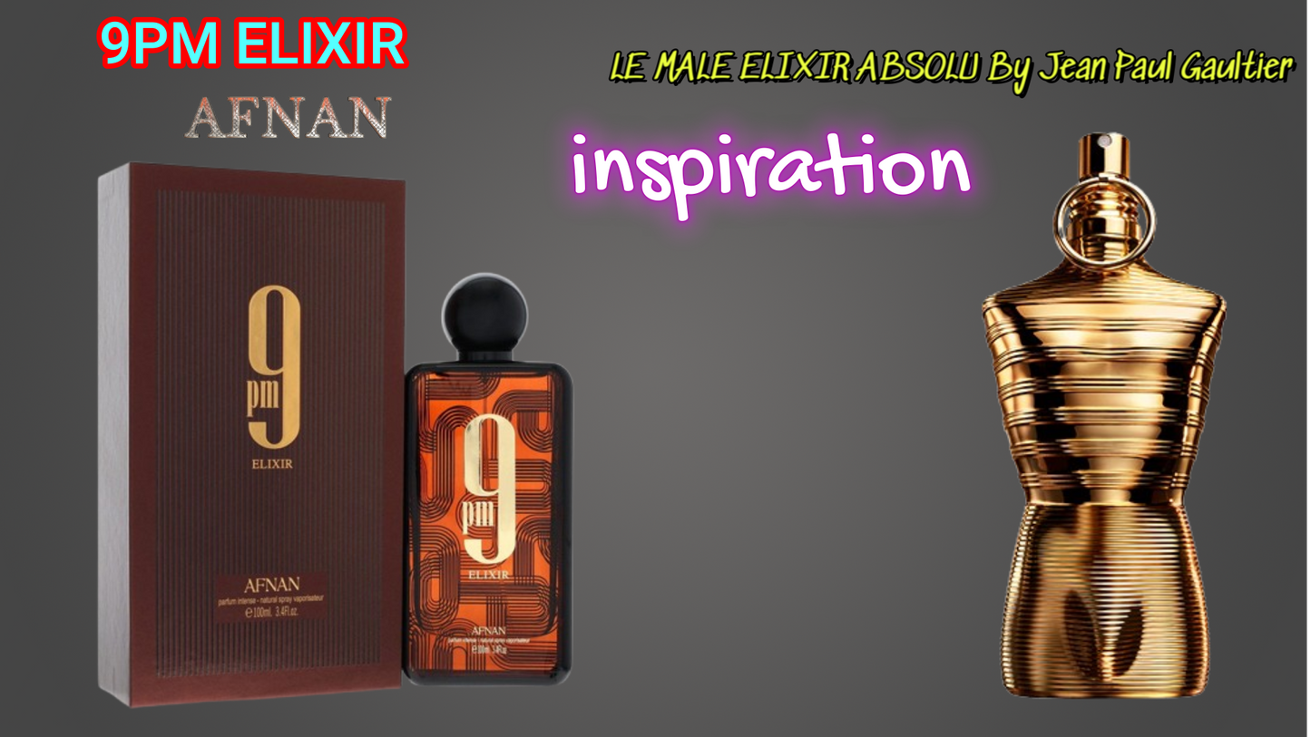 9PM Elixir By Afnan Parfum Intense 100ml