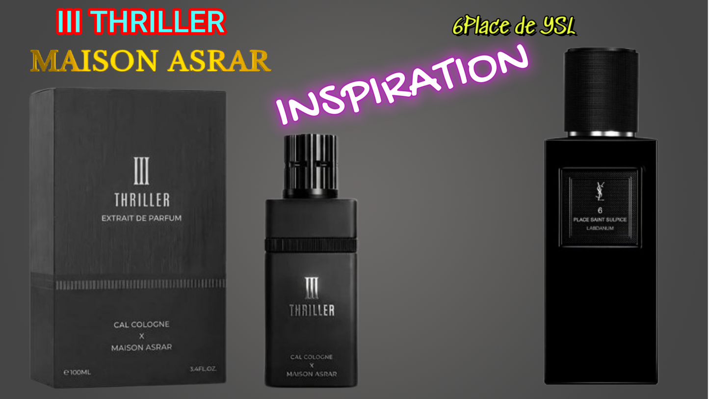 III THRILLER BY MAISON ASRAR EDP 100ml