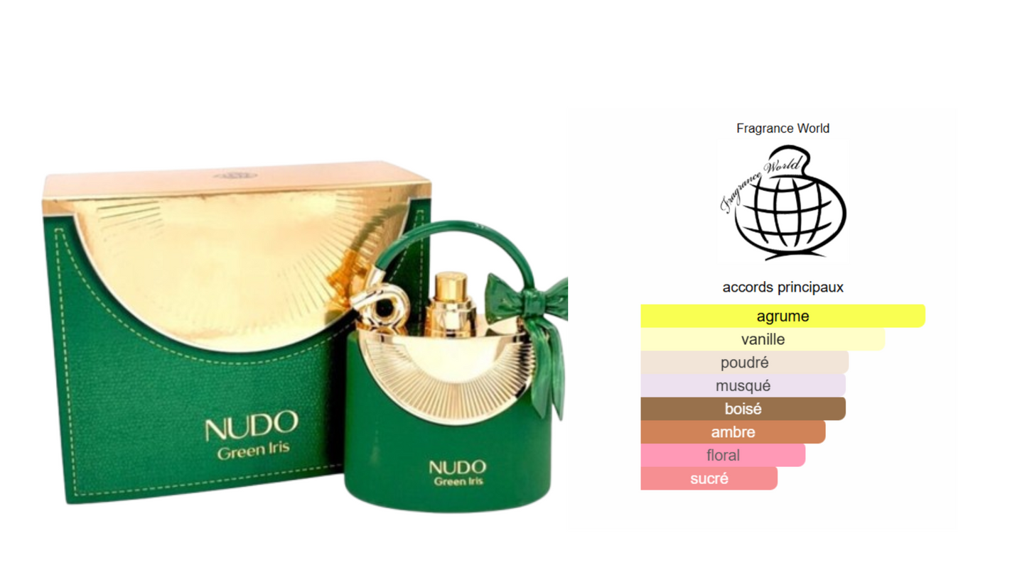 Nudo Green Iris Pour Femme By Fragrance World EDP 80ml