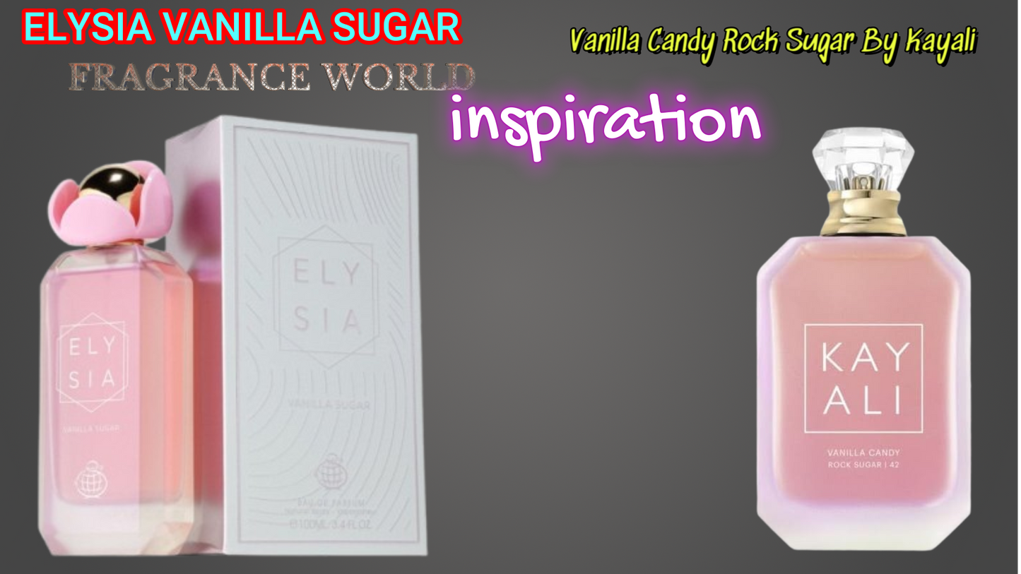 Elysia Vanilla Sugar By Fragrance World EDP 100m
