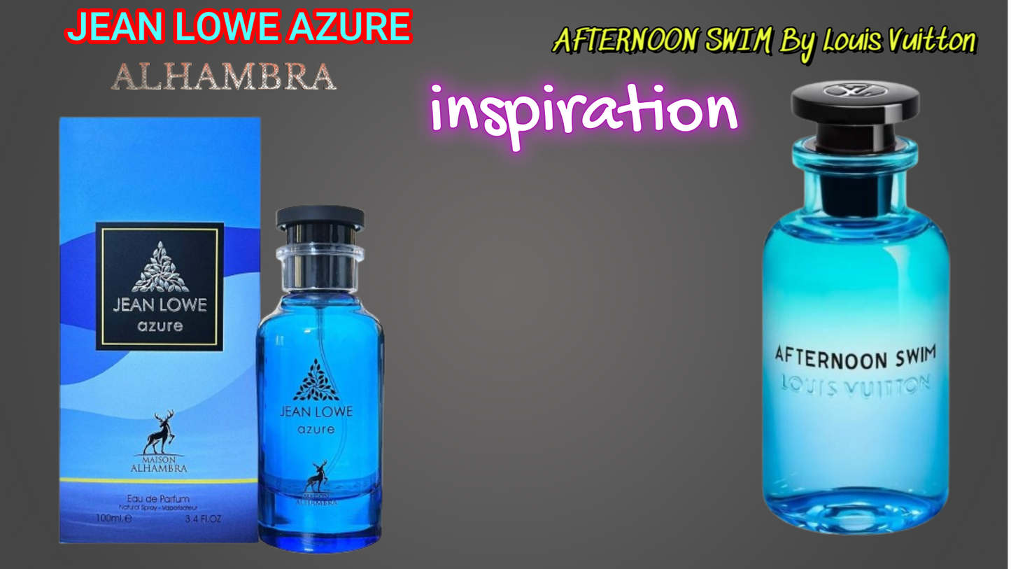 Jean Lowe Azure By Alhambra EDP 100ml