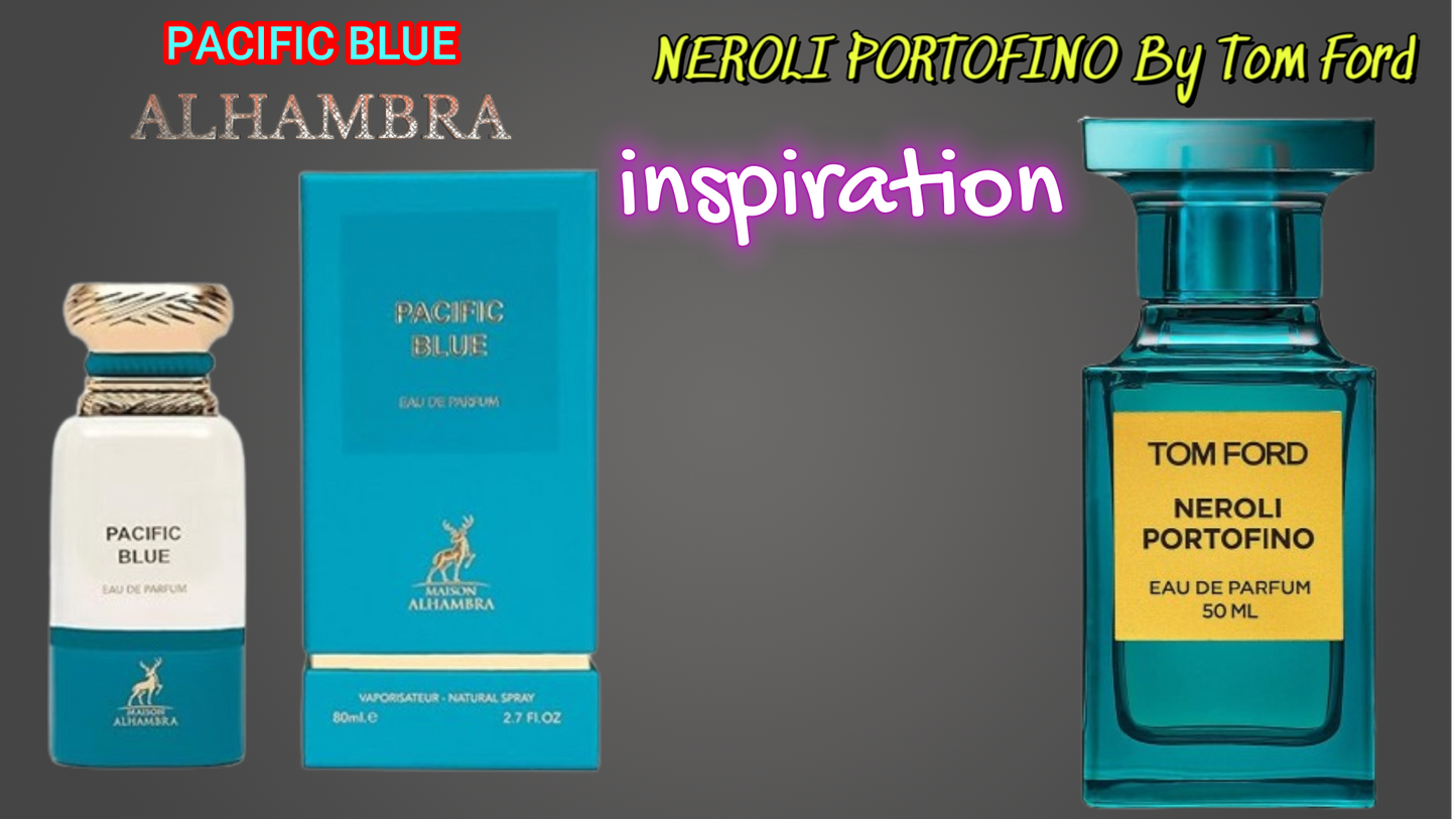 Pacific Blue By Alhambra EDP 80ml