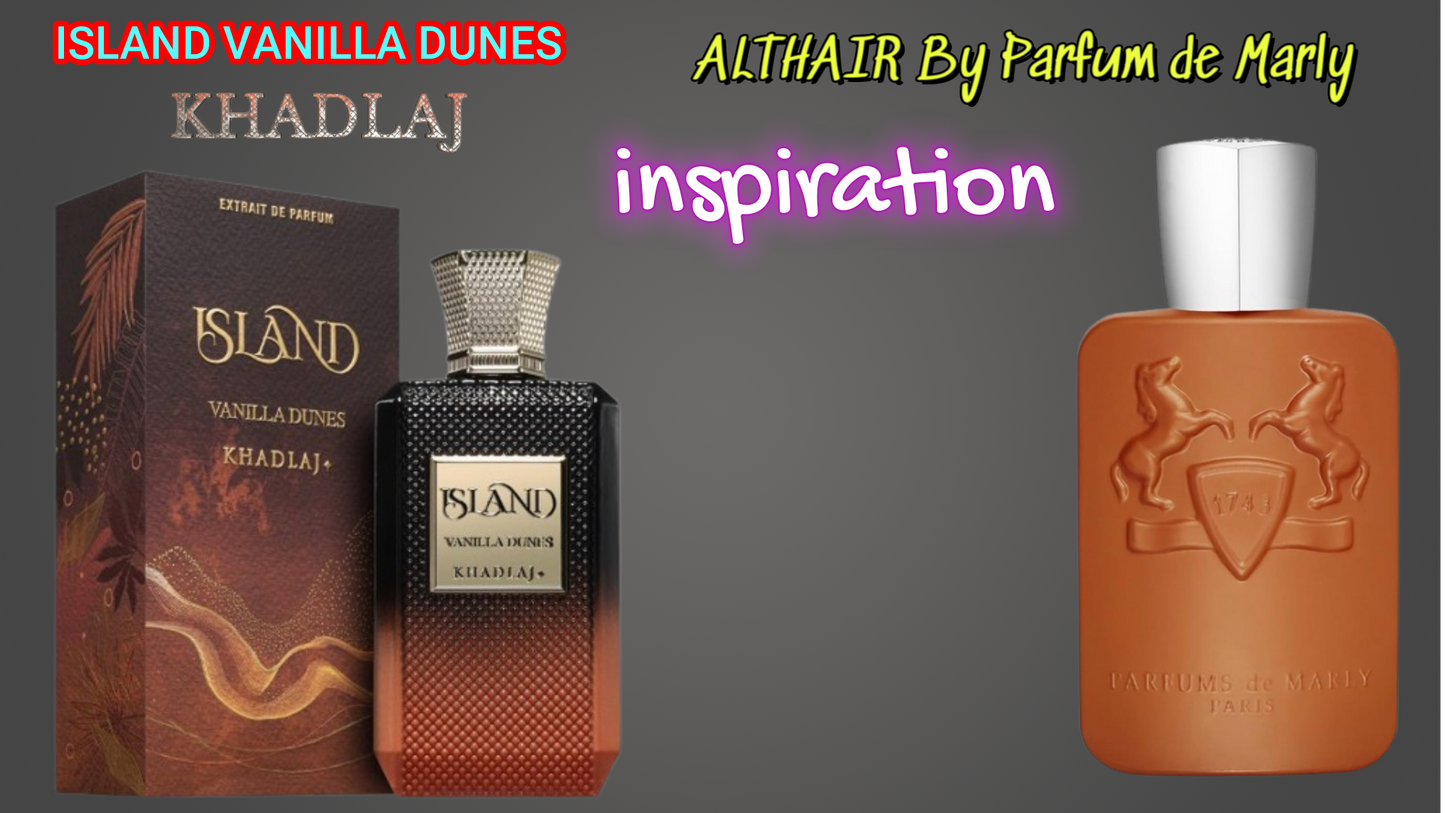 Island Vanilla Dunes By Khadlaj Extrait de parfum 100ml