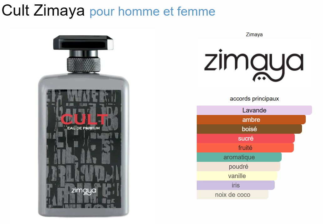 Cult By Zimaya EDP 100ml