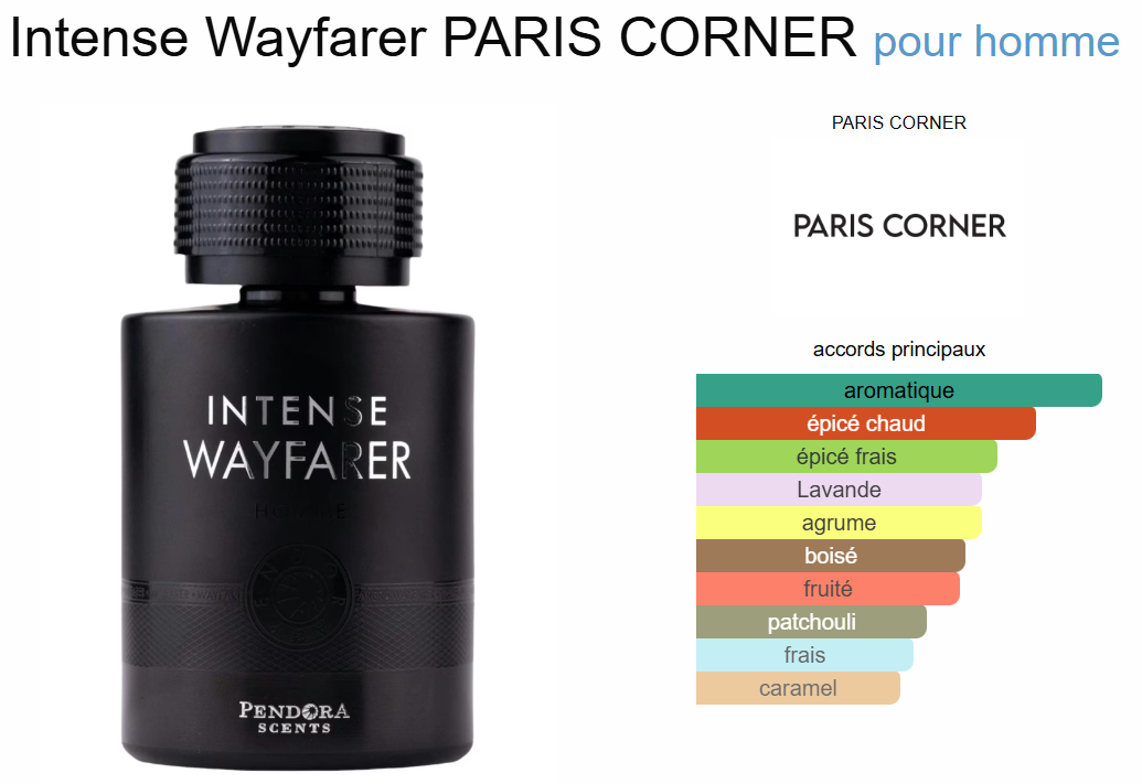 Intense Wayfarer By Pendora EDP 100ml