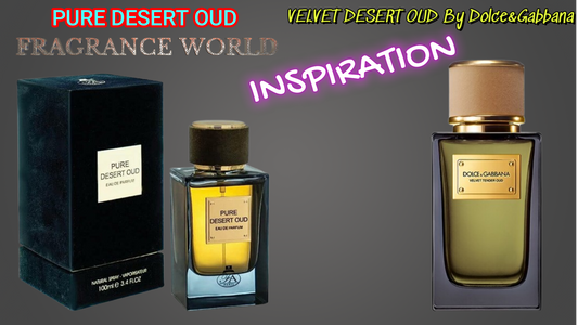 Pure Desert Oud For Men By Fragrance World