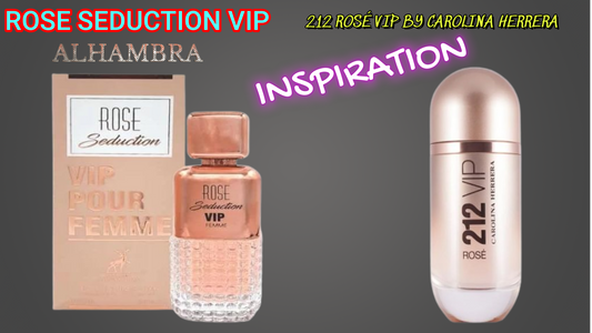 Rose Seduction Vip For Women By Alhambra EDP 100ml
