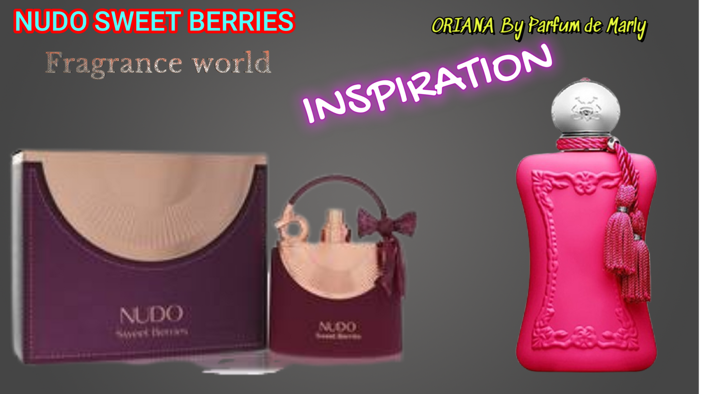 Nudo Sweet Berries Pour Femme By Fragrance World EDP 80ml