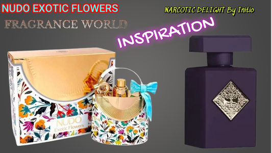 Nudo Exotic Flowers Pour Femme By Fragrance World EDP 80ml
