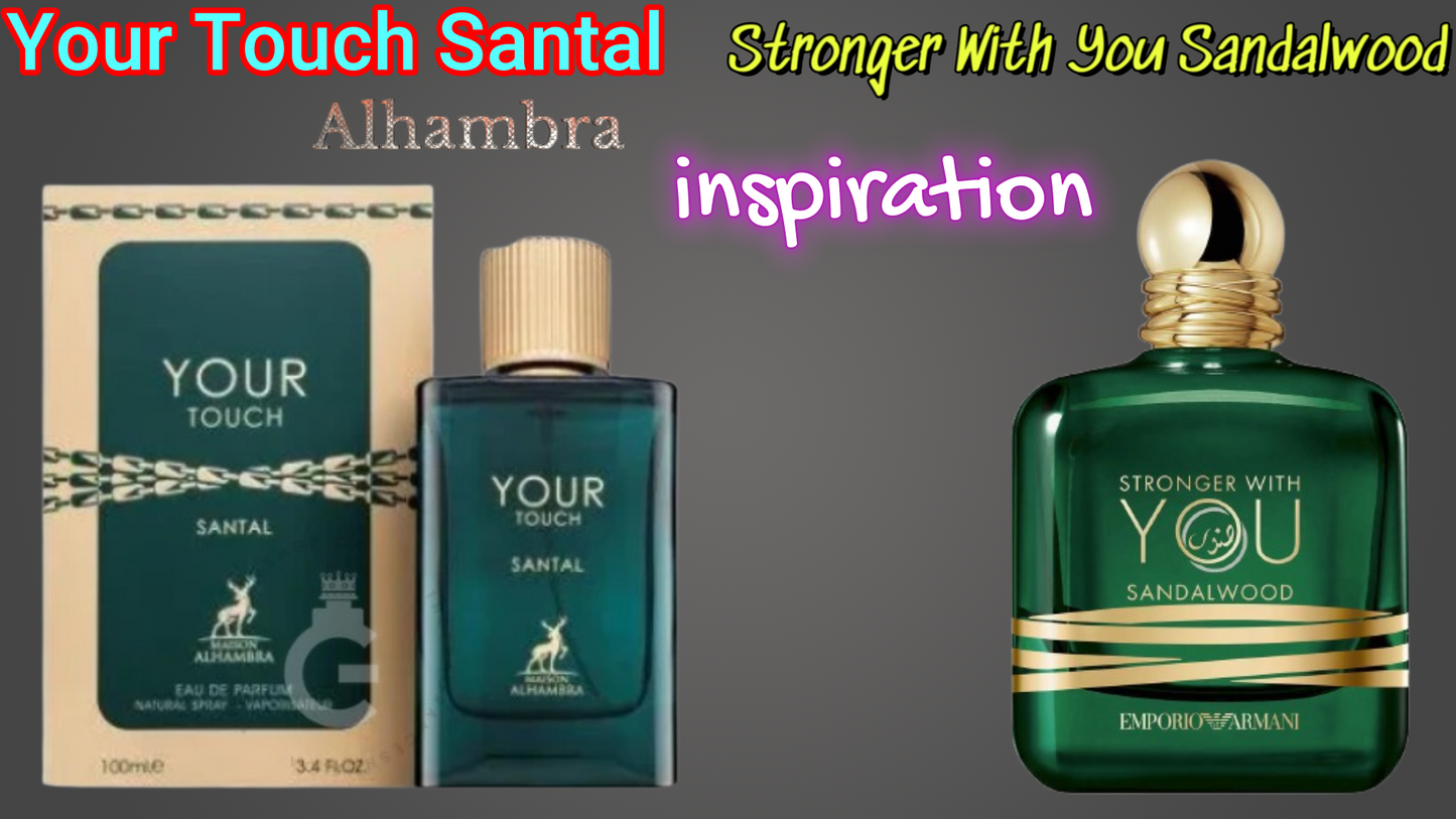 Your Touch Santal By Alhambra EDP 100ml