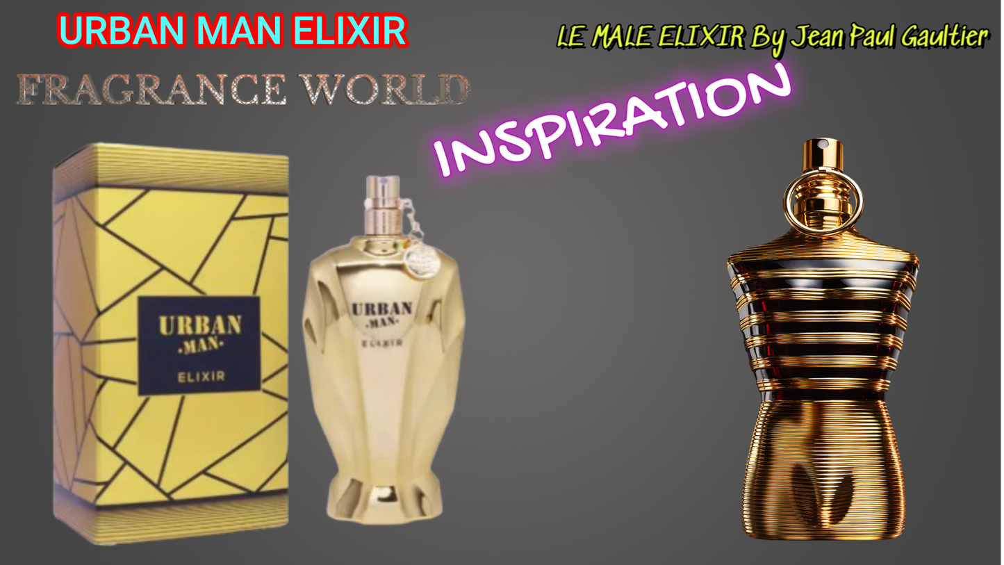 Urban Man Elixir By Fragrance World EDP 100ml