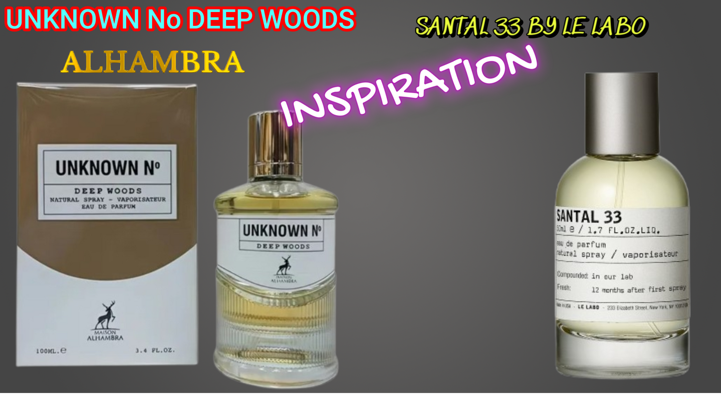 Unknown No Deep Woods By Alahambra EDP 100ml