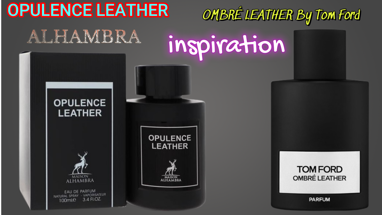 Opulence Leather By Alhambra EDP 100ml