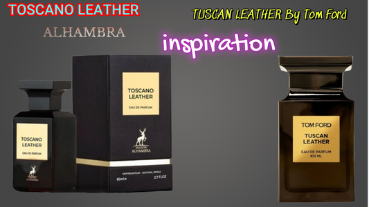 Toscano Leather By Alhambra EDP 80ml